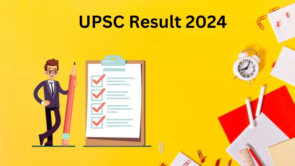 UPSC Result 2024 Announced. Direct Link to Check UPSC Combined Geo-Scientist Result 2024 upsc.gov.in - 26 Dec 2024