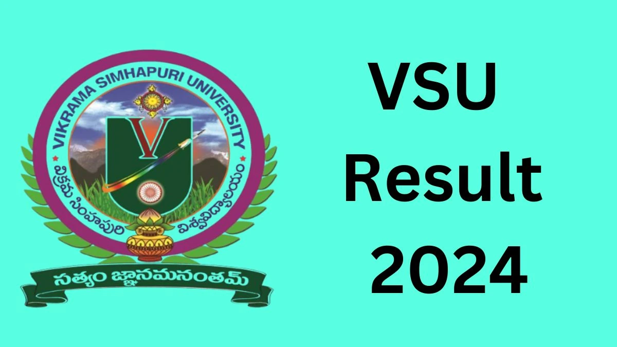 VSU Result 2024 Released vsu.ac.in Check PG Second semester Results, Details Here - 18 Dec 2024