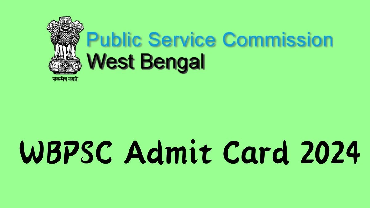 WBPSC Admit Card 2024 will be notified soon Laboratory Assistant psc.wb.gov.in Here You Can Check Out the exam date and other details - 02 Dec 2024