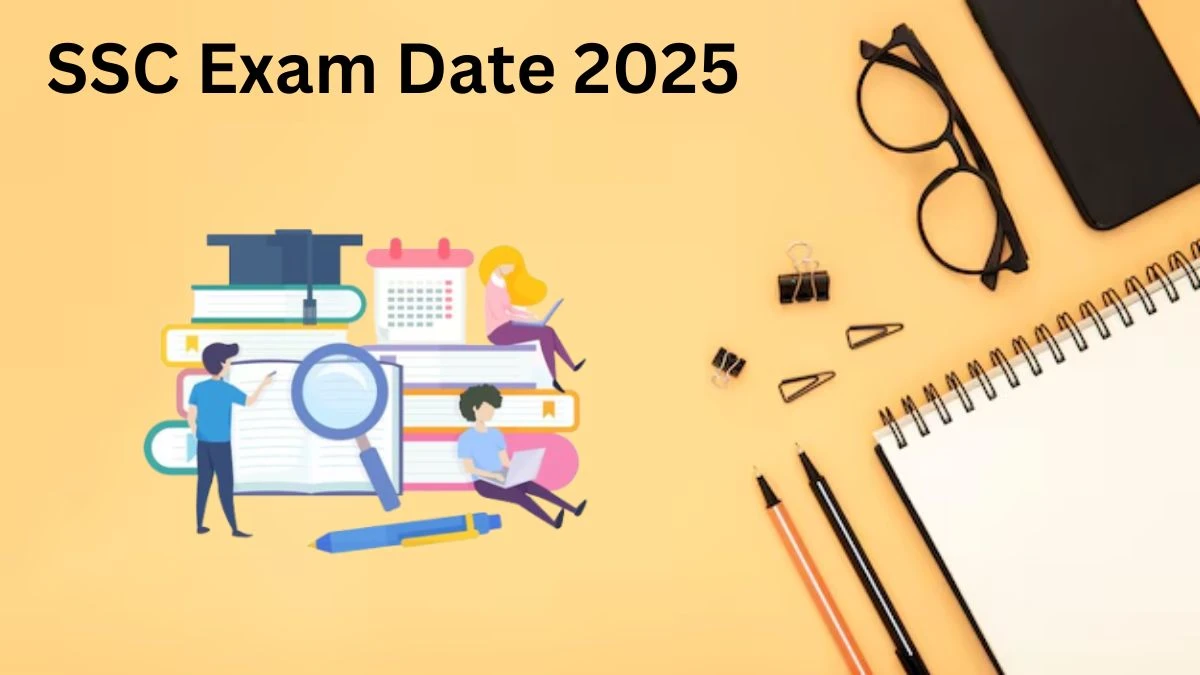 SSC Exam Date 2025 at ssc.gov.in Verify the schedule for the examination date, Sub Inspector, and site details - 02 Jan 2025