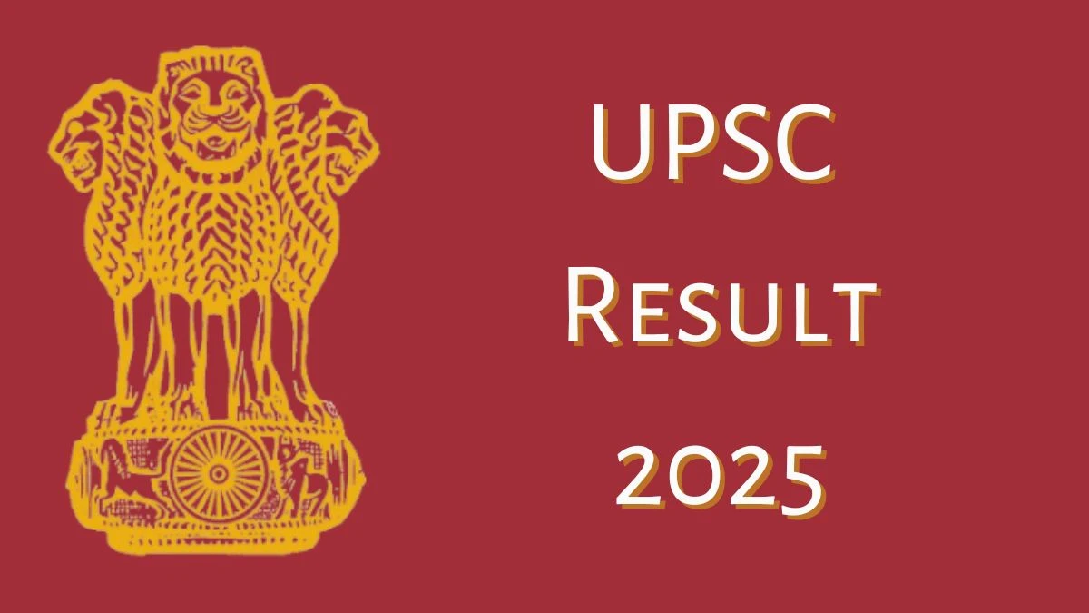 UPSC Result 2025 Announced. Direct Link to Check UPSC EO/ AO Result 2024 upsc.gov.in - 03 Jan 2025