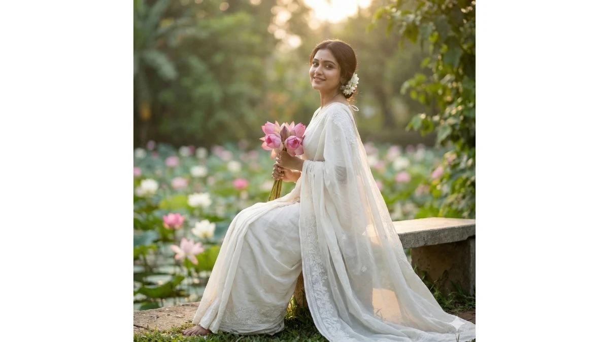 10 Google Gemini Lotus Pond AI Photo Editing Prompt for Girls