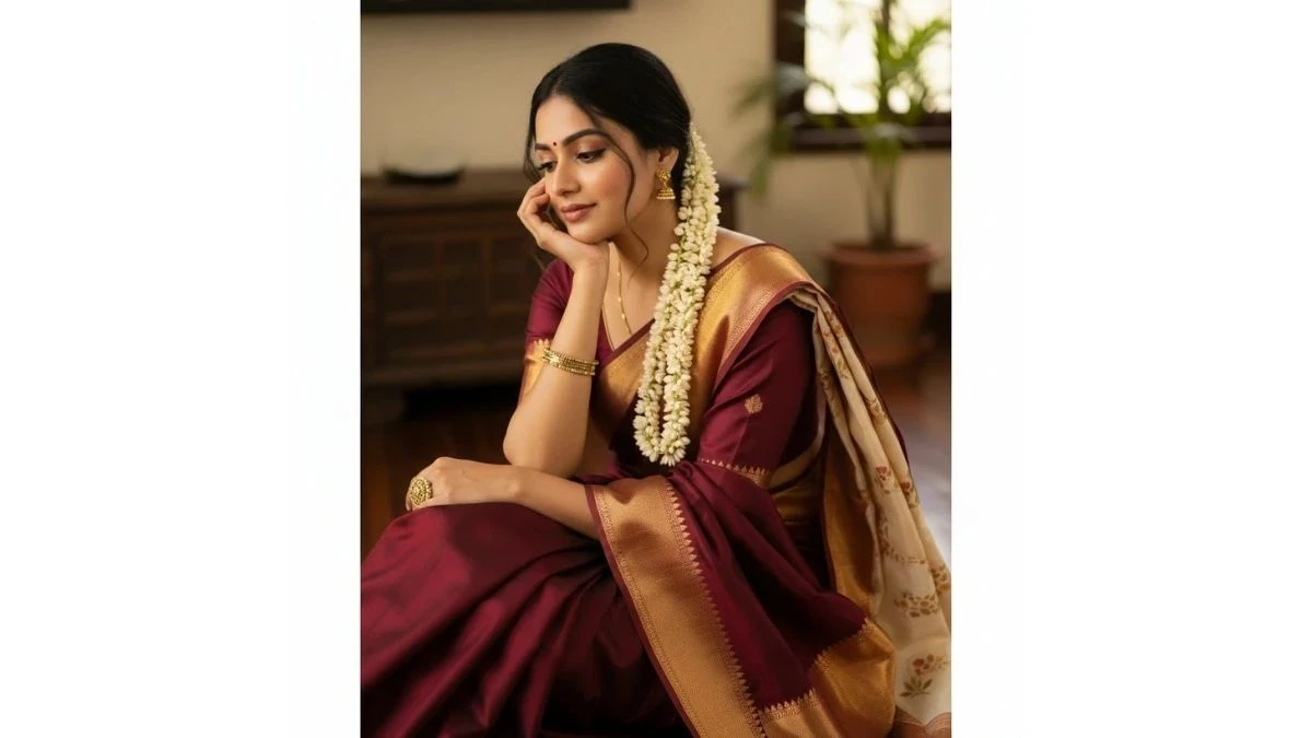 10 Must-Try Gemini AI Prompts for Girls to Design Trending Saree Portraits