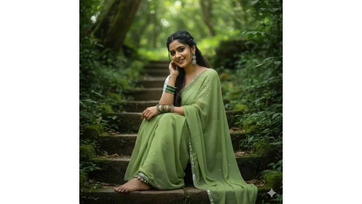 10 Must-Try Gemini AI Prompts for Girls to Design Trending Saree Portraits