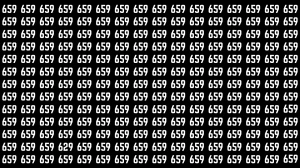 Optical Illusion 7 Seconds Challenge: Only People with Eagle Eyes Can spot the Number 629s