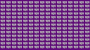 Optical Illusion 7 Seconds Challenge: Only People with Eagle Eyes Can spot the Number 908