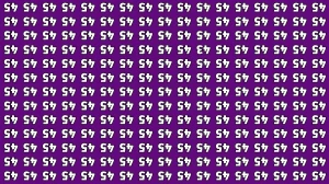 Optical Illusion IQ Test: Are You A Genius? Within 6 Seconds Spot The Inverted 43 among Inverted 45s