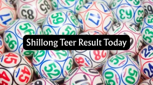 Shillong Teer Result Today February 04, 2026 : Check 1st & 2nd Round Winning numbers, Shillong Teer Common Number & Result List here