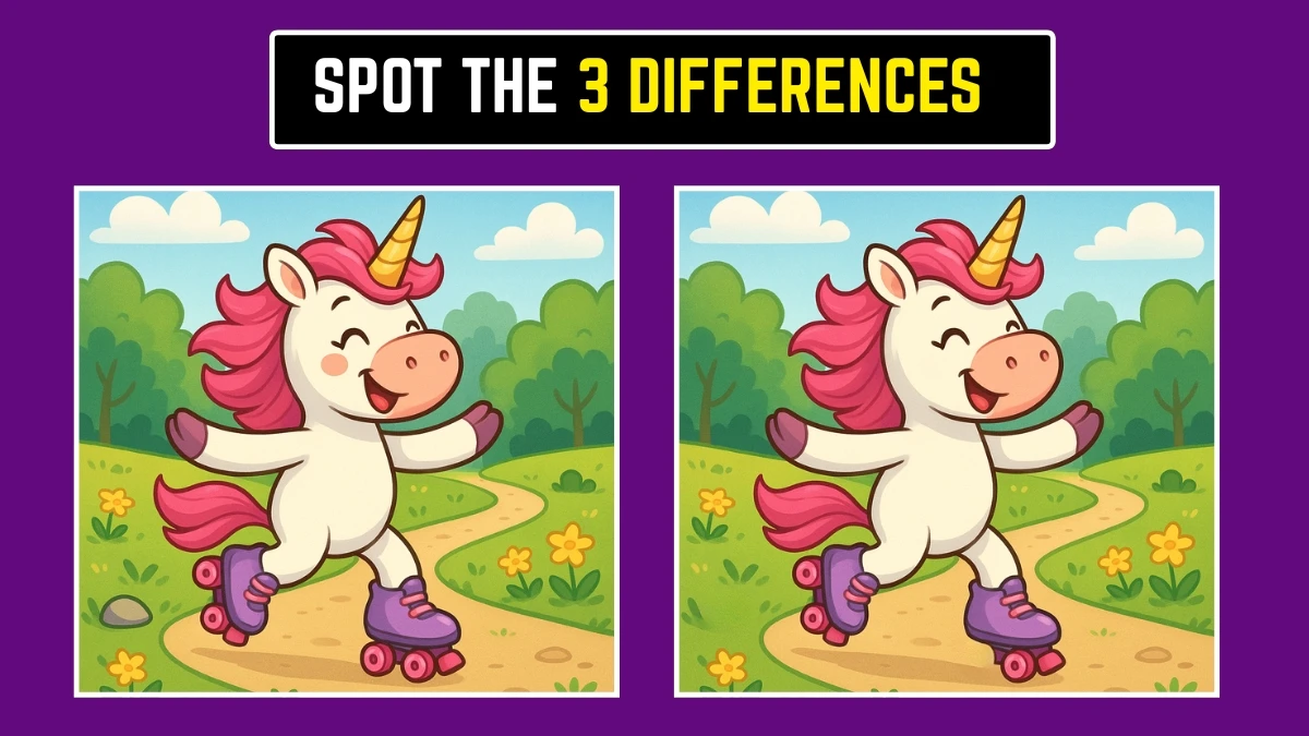 Brain Teaser: Can You Spot the 3 Hidden Differences? Brain Teaser: Can You Spot the 3 Hidden Differences?