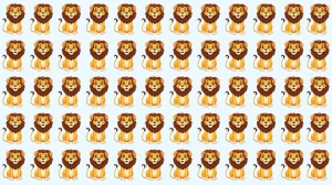 Optical Illusion: Can Your Eyes Catch the Odd Lion in 6 Seconds?