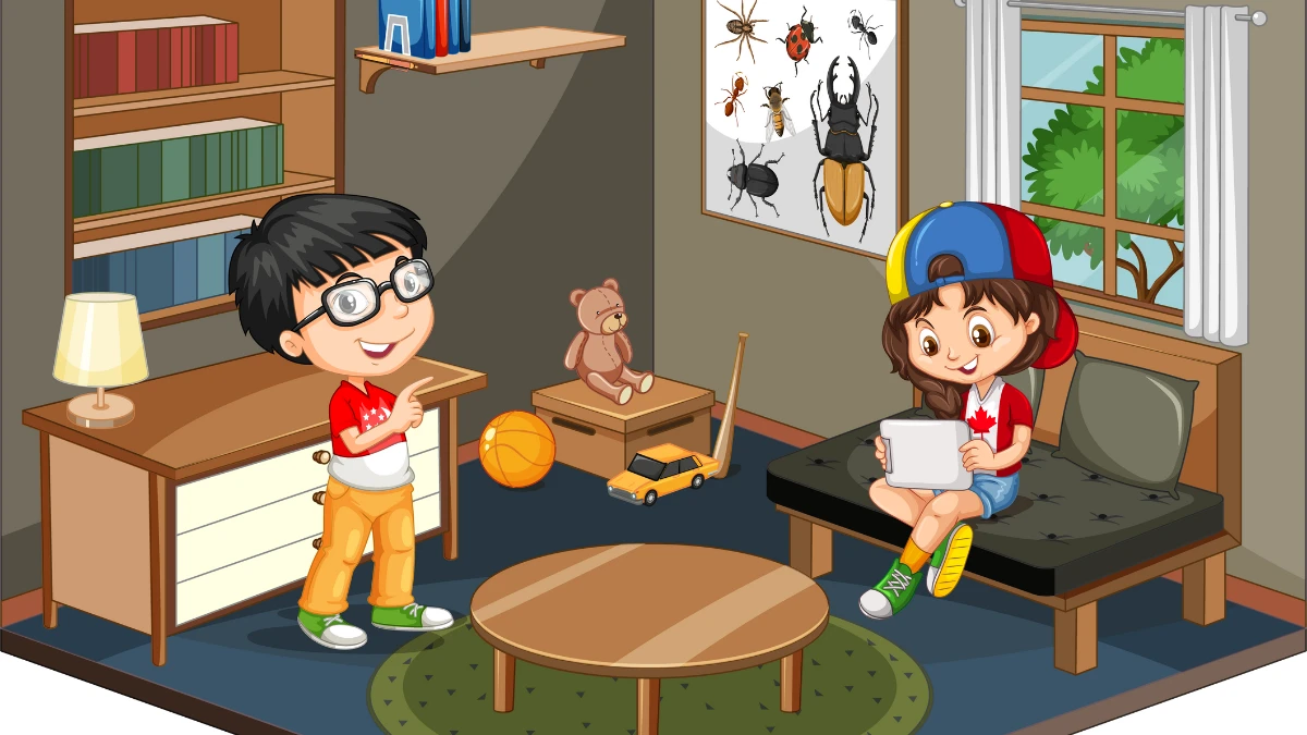 Optical Illusion: Only 20/20 Vision can Spot the Hidden Pen in this Living Room Image in 6 Secs