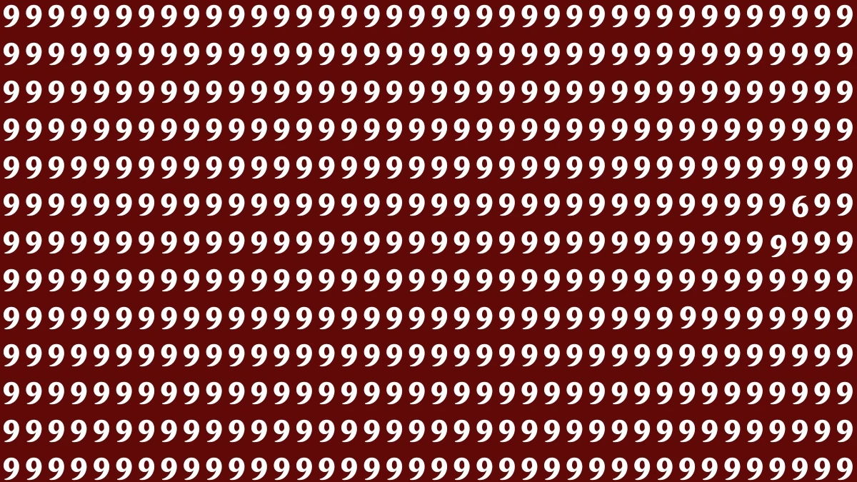 Optical Illusion: Only 3% Can Find the Hidden 6 Among 9 in 6 Seconds! Optical Illusion: Only 3% Can Find the Hidden 6 Among 9 in 6 Seconds!