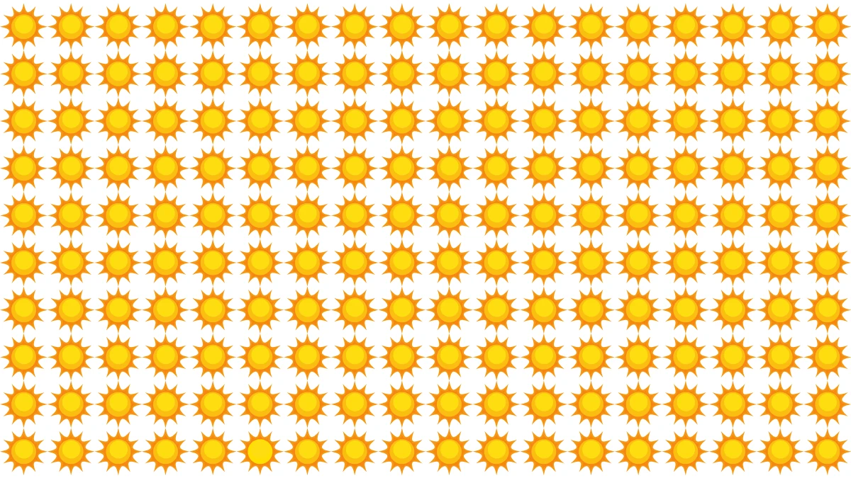 Puzzle Test: Only Genius Can Spot the Odd Sun in this Image in 8 secs Puzzle Test: Only Genius Can Spot the Odd Sun in this Image in 8 secs