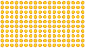 Puzzle Test: Only Genius Can Spot the Odd Sun in this Image in 8 secs