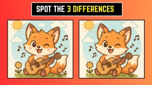 Brain Teaser: Can You Spot the 3 Differences Fast?