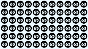 Brain Teaser: Can You Spot the Number 83 in 5 Seconds?