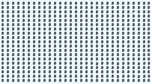 Brain Teaser: Challenge Yourself to Find the Letter P in 6 Seconds