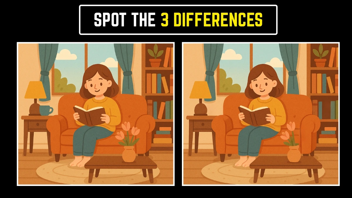 Optical Illusion: Can You Find 3 Hidden Differences in 8 Seconds?