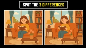 Optical Illusion: Can You Find 3 Hidden Differences in 8 Seconds?