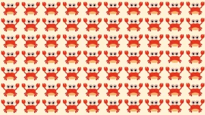Optical Illusion: Can You Find the Odd Crab in 7 Seconds?