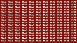 Optical Illusion: Can You Quickly Identify the Hidden Word FACE?