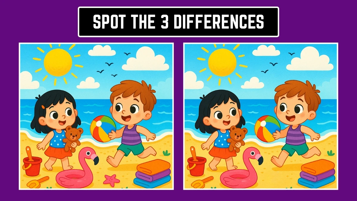 Optical Illusion: Challenge Yourself to Find the 3 Differences in 8 Seconds Optical Illusion: Challenge Yourself to Find the 3 Differences in 8 Seconds