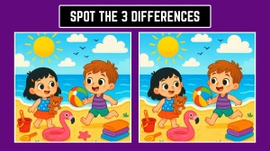 Optical Illusion: Challenge Yourself to Find the 3 Differences in 8 Seconds