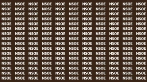 Optical Illusion: Challenge Yourself to Find the Word NOSE in 5 Seconds