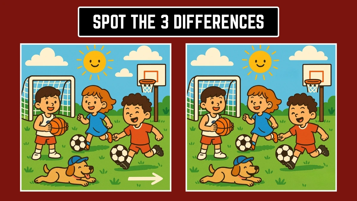 Optical Illusion: Test Your Eyes with These 3 Hidden Differences!