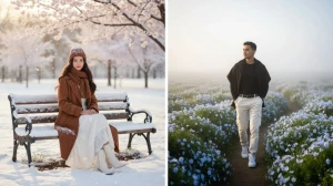 Trending 10 Winter-Themed Gemini AI Prompts for Crafting DSLR-Quality Winter Portraits