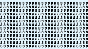 Brain Teaser: Challenge Yourself to Find the Letter P in 6 Seconds