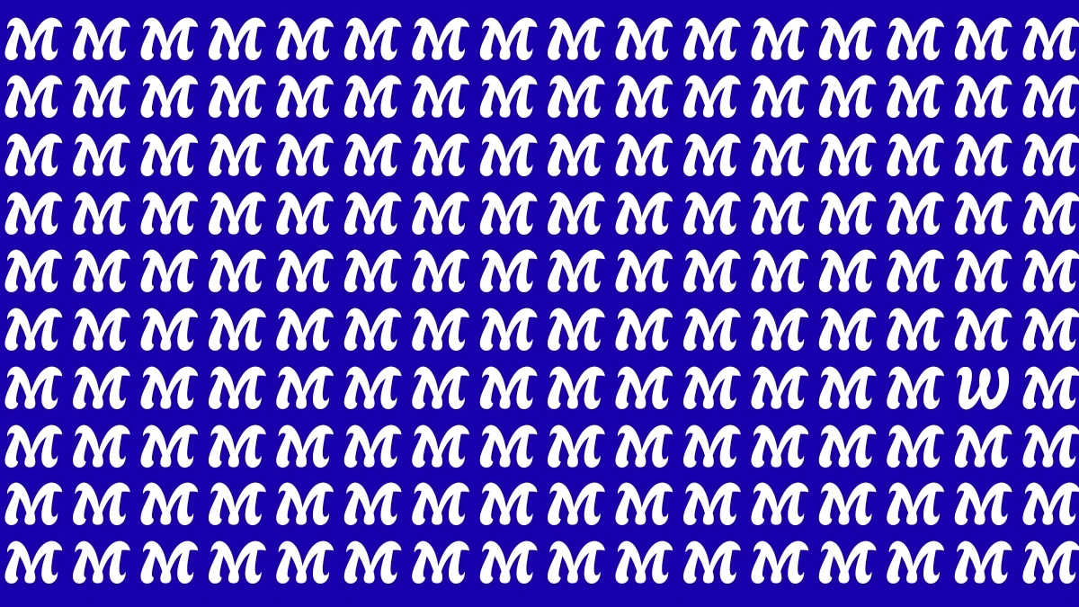 Brain Teaser: Challenge Yourself to Find the Letter W in 8 Seconds Brain Teaser: Challenge Yourself to Find the Letter W in 8 Seconds