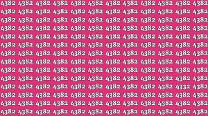 Brain Teaser: Spot the Number '4332' Before Time Runs Out!