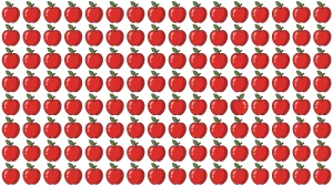 Optical Illusion: Can You Identify the Odd Apple in Just 6 Seconds?