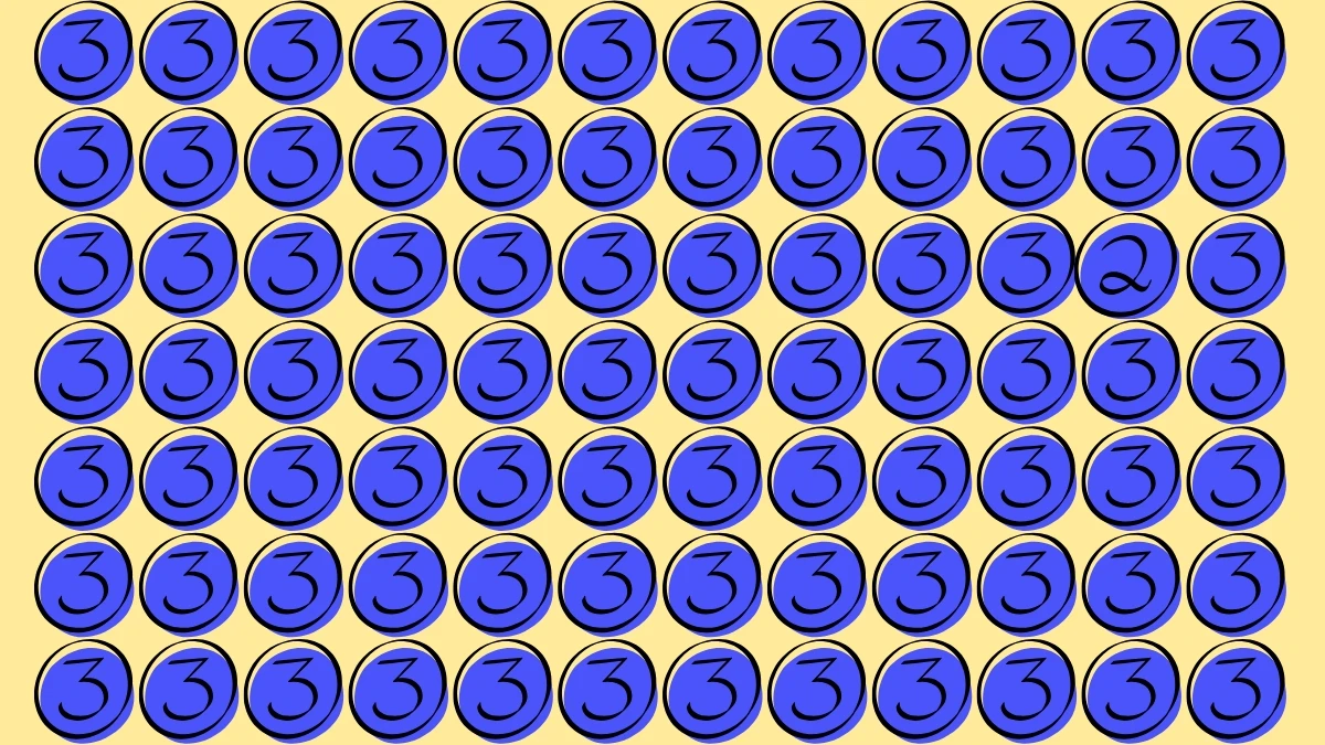 Optical Illusion: Can You Spot the Hidden Number 2 in 6 Seconds? Optical Illusion: Can You Spot the Hidden Number 2 in 6 Seconds?