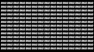 Optical Illusion: Only Sharp Eyes Can See the Hidden Word BAND in 7 Seconds