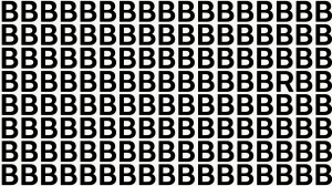 Brain Teaser: Challenge Yourself to Find the Letter R in 7 Seconds