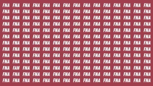Optical Illusion: Only Sharp Eyes Can See the Hidden Word FAN in 8 Seconds