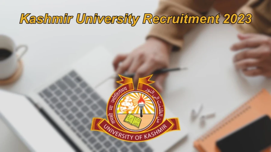 Kashmir University Recruitment 2023 Out for Research Associate Vacancy Apply Online at kashmiruniversity.net