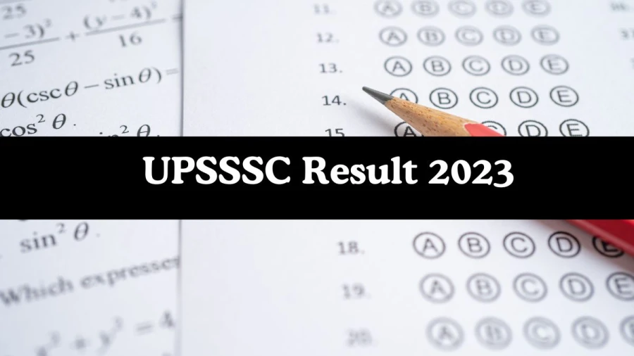 UPSSSC Result 2023 Declared upsssc.gov.in Lekhpal Check UPSSSC Merit List Here - 21 Nov 2023