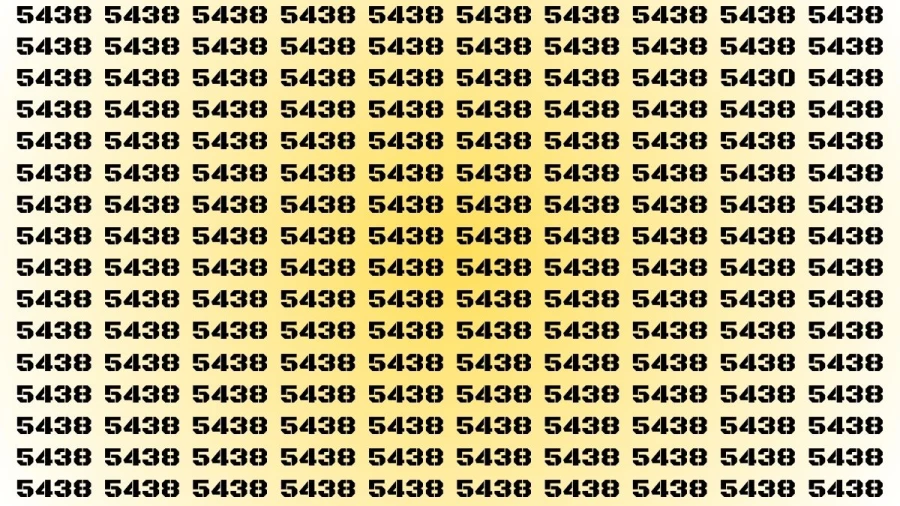 Observation Brain Test: If you have Hawk Eyes Find the Number 4 in 10 Secs  - News