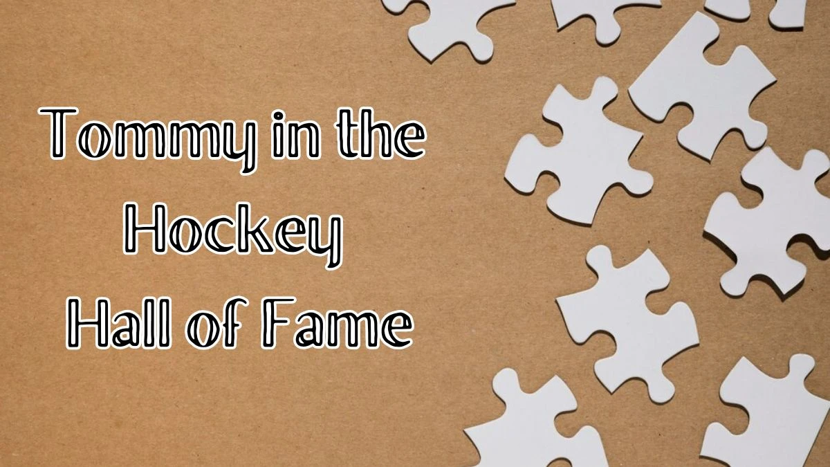 Tommy in the Hockey Hall of Fame March 22, 2024 News