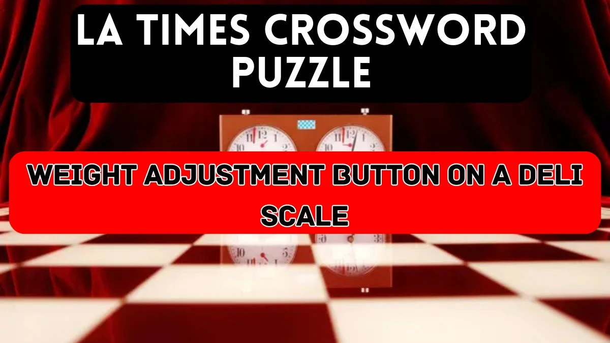 *Game timer that may implement the Fischer method LA Times Crossword Clue Answer For Today 16, April 2024.