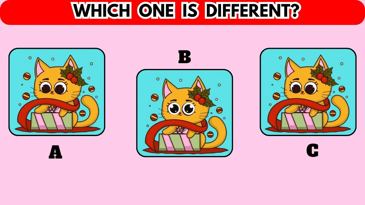 Optical Illusion Brain Challenge: Only a puzzle champion can spot the Different One in 7 Secs