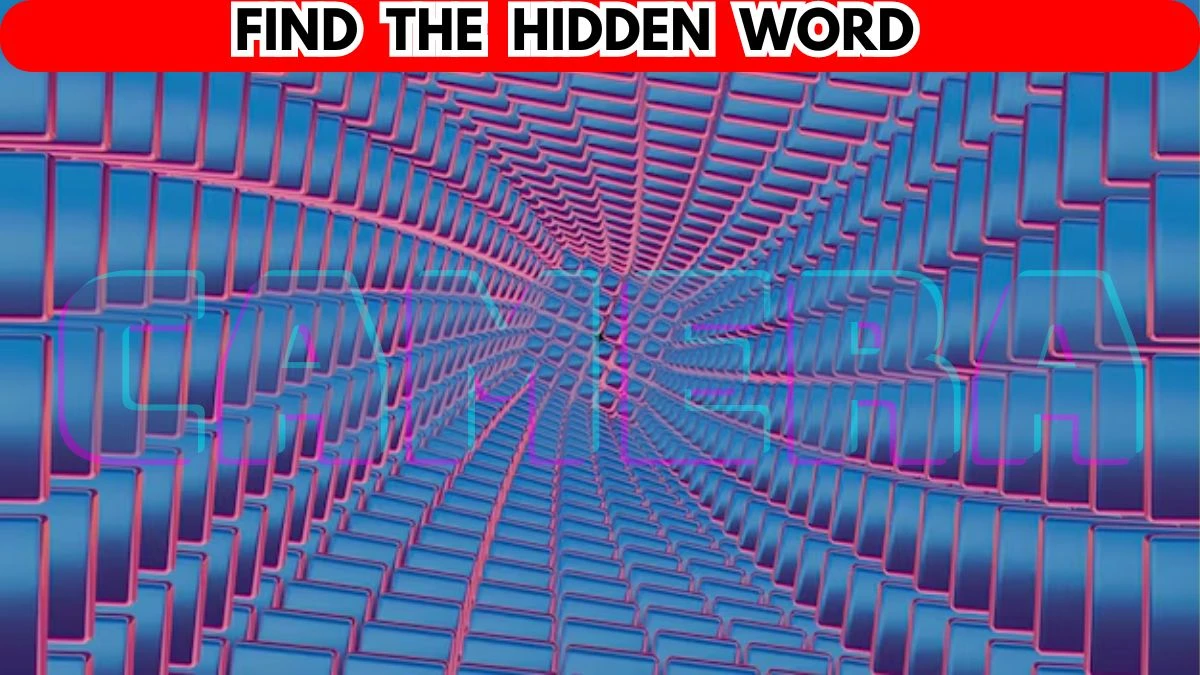 Optical Illusion: Can You Find the Hidden Word in 10 Secs - News