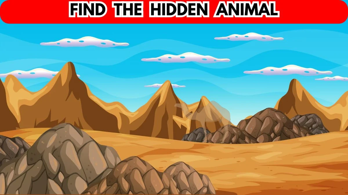 Optical Illusion Eye Test: Only 3% of People Can Spot the Camel Hidden in the Desert in 5 Seconds. Can You?