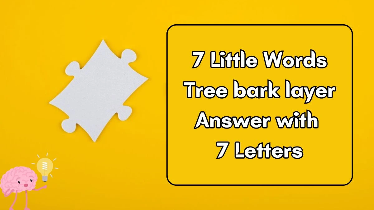 7 Little Words Tree bark layer Answer with 7 Letters