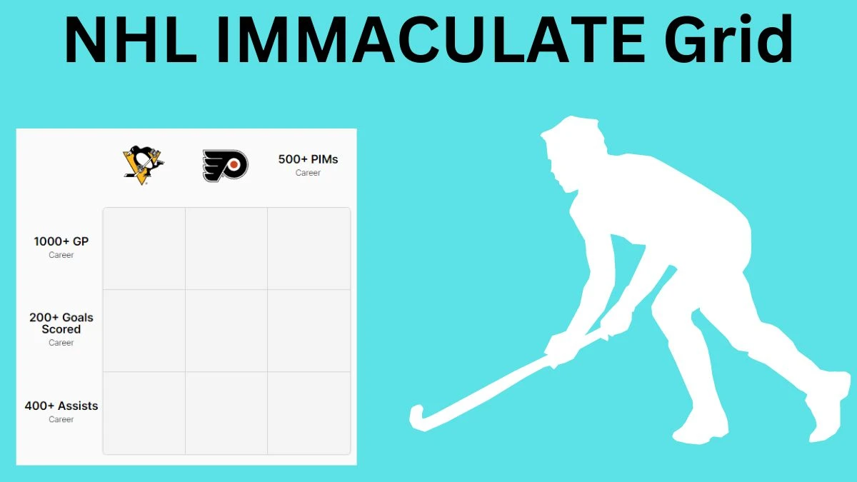 Answers Revealed for Today's NHL Grid