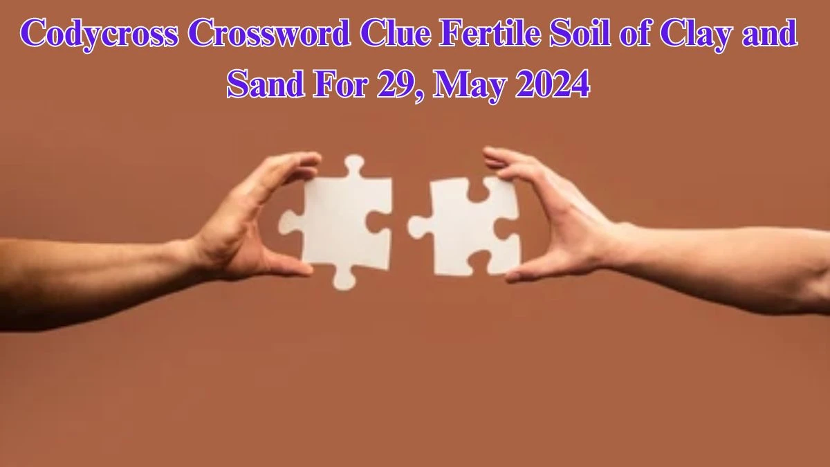 Codycross Crossword Clue Fertile Soil of Clay and Sand For 29, May 2024