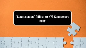 Confessions R&B star NYT Crossword Clue